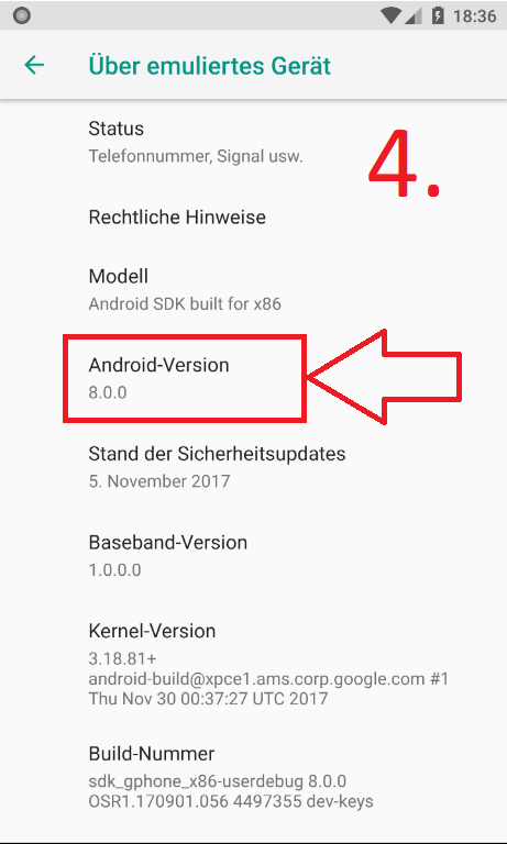 Android Oreo: Easter Egg finden (Schritt 4)