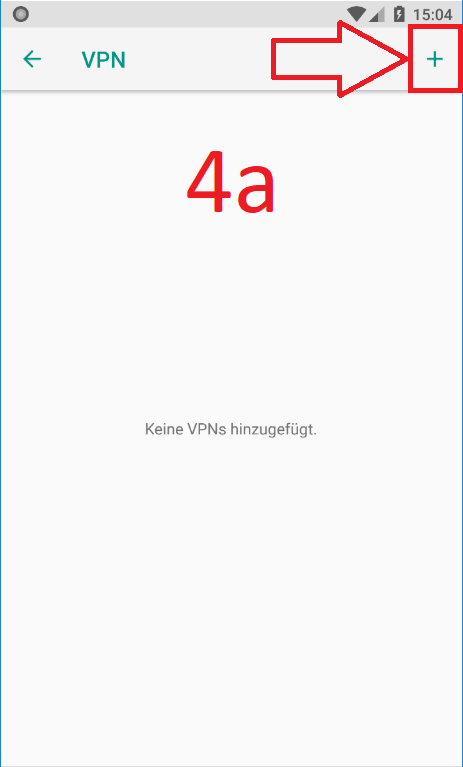 Android-Oreo: VPN einrichten (Schritt 4a)