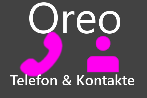 Android 8 (Oreo): Telefon & Kontakte (Logo)