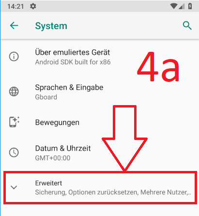 Android 9 (Pie): Android-Backup bei Google-Drive anlegen (Schritt 4a)